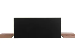 Clearance Ekoskóra ZEN 160 x 200 cm Jesion brązowy Łóżka Wodne|Łóżka Podwójne