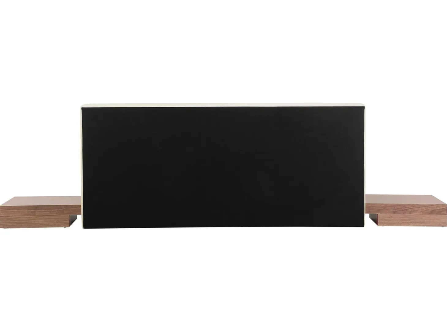 Clearance Ekoskóra ZEN 160 x 200 cm Jesion brązowy Łóżka Wodne|Łóżka Podwójne