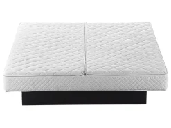 Discount Len syntetyczny LAVARDENS 180 x 200 cm Jasnobeżowy Łóżka Wodne|Łóżka Podwójne