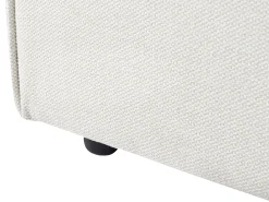 Sale Len syntetyczny LESTRE 180 x 200 cm Złamana biel Łóżka Wodne|Łóżka Podwójne