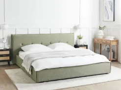Hot Len syntetyczny LESTRE 180 x 200 cm Zielony Łóżka Wodne|Łóżka Podwójne