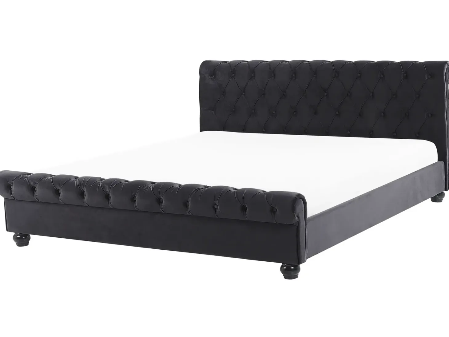 Discount Welur AVALLON 180 x 200 cm Łóżka Wodne|Łóżka Podwójne