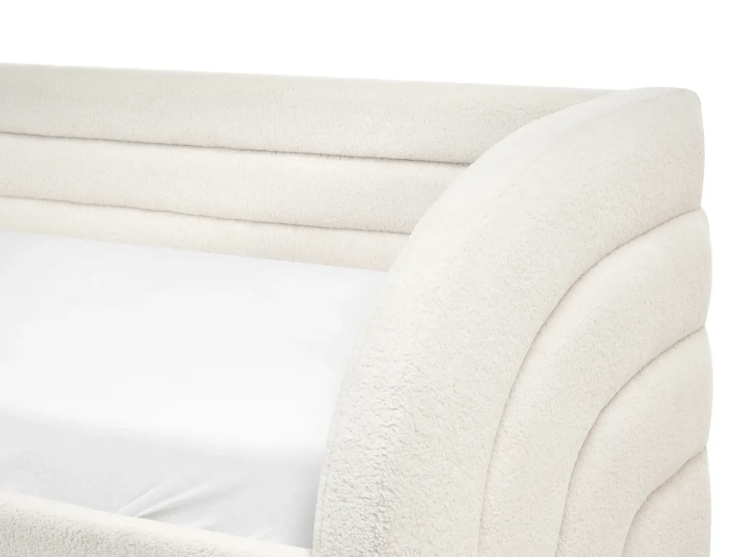Best Łóżko wysuwane Boucle ALBIAC 90 x 200 cm Dzieci Łóżka Wysuwane I Dzienne|Wszystkie Meble I Akcesoria Dziecięce