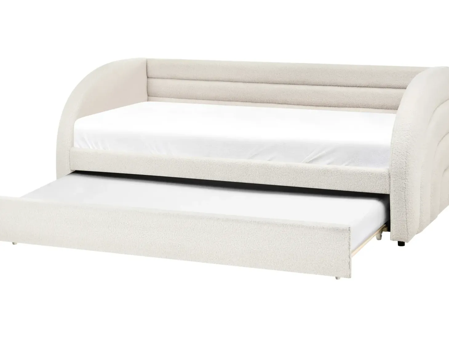 Best Łóżko wysuwane Boucle ALBIAC 90 x 200 cm Dzieci Łóżka Wysuwane I Dzienne|Wszystkie Meble I Akcesoria Dziecięce