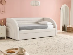 Best Łóżko wysuwane Boucle ALBIAC 90 x 200 cm Dzieci Łóżka Wysuwane I Dzienne|Wszystkie Meble I Akcesoria Dziecięce