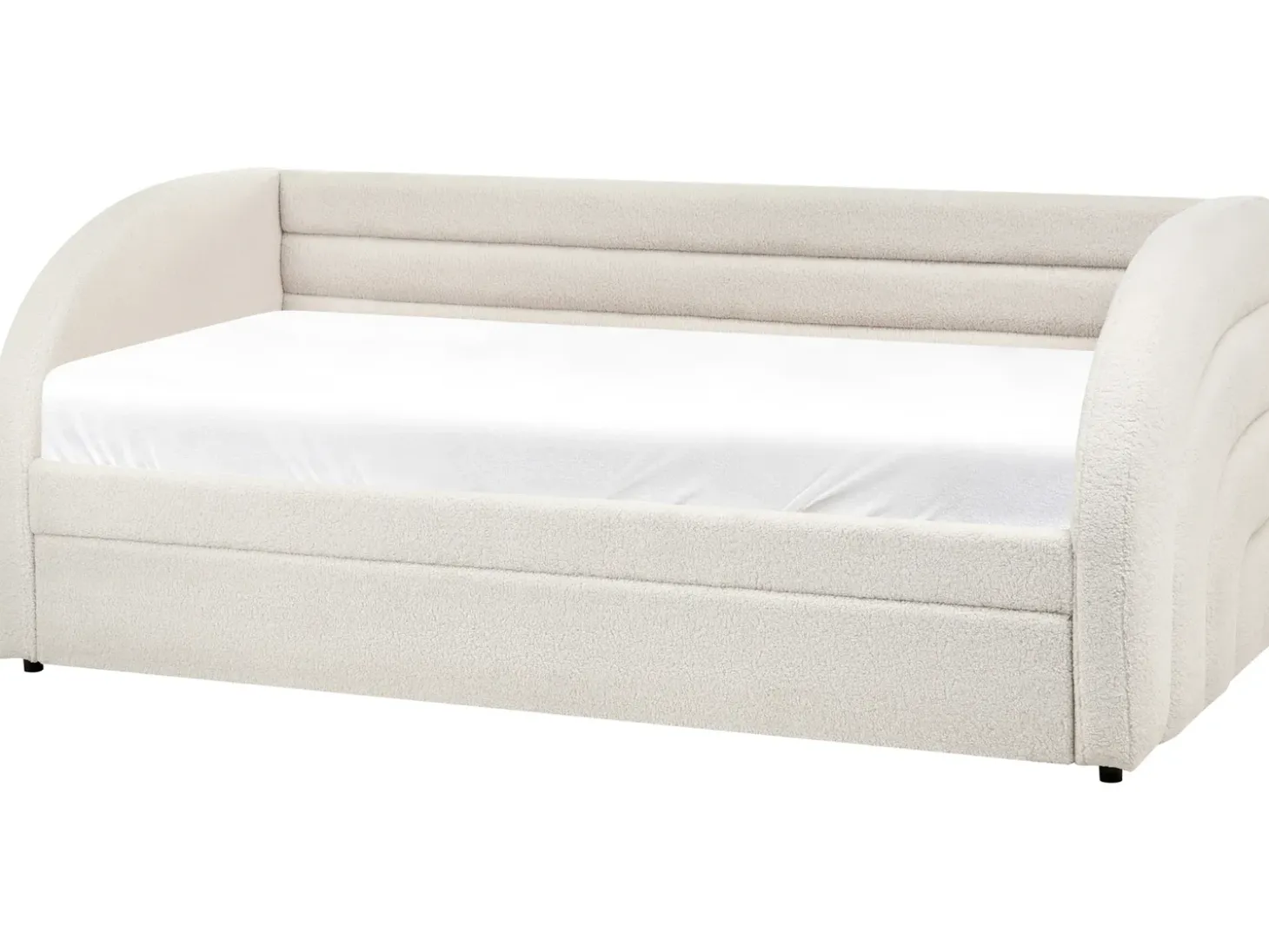 Best Łóżko wysuwane Boucle ALBIAC 90 x 200 cm Dzieci Łóżka Wysuwane I Dzienne|Wszystkie Meble I Akcesoria Dziecięce