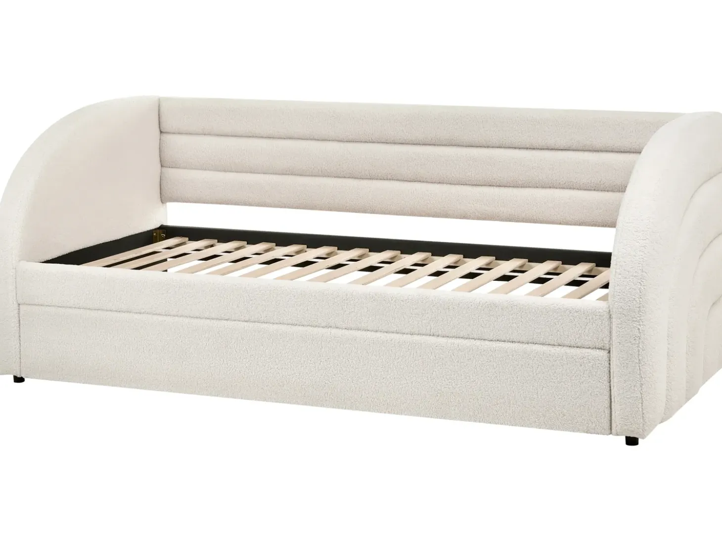 Best Łóżko wysuwane Boucle ALBIAC 90 x 200 cm Dzieci Łóżka Wysuwane I Dzienne|Wszystkie Meble I Akcesoria Dziecięce