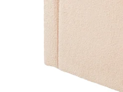 Clearance Łóżko wysuwane Boucle EYBURIE 90 x 200 cm Brzoskwiniowy Łóżka Wysuwane I Dzienne|Wszystkie Łóżka