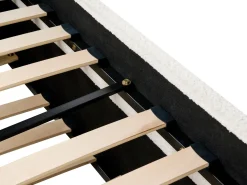 Online Łóżko wysuwane Boucle GASSIN 90 x 200 cm Złamana biel Dzieci Łóżka Wysuwane I Dzienne|Wszystkie Meble I Akcesoria Dziecięce