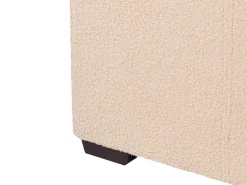 Online Łóżko wysuwane Boucle MARMANDE 80 x 200 cm Brzoskwiniowy Łóżka Wysuwane I Dzienne|Wszystkie Łóżka