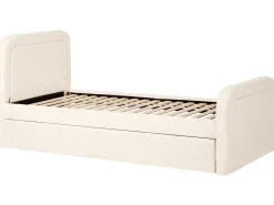 Clearance Łóżko wysuwane Boucle RAYSSAC 90 x 200 cm Jasno Dzieci Łóżka Wysuwane I Dzienne|Wszystkie Meble I Akcesoria Dziecięce