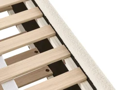 Clearance Łóżko wysuwane Boucle RAYSSAC 90 x 200 cm Jasno Dzieci Łóżka Wysuwane I Dzienne|Wszystkie Meble I Akcesoria Dziecięce