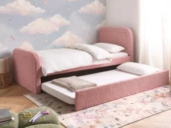 Discount Łóżko wysuwane Boucle RAYSSAC 90 x 200 cm Dzieci Łóżka Wysuwane I Dzienne|Wszystkie Meble I Akcesoria Dziecięce