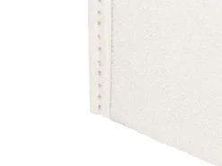 Sale Łóżko wysuwane Boucle TROYES 90 x 200 cm Jasno Łóżka Wysuwane I Dzienne|Wszystkie Łóżka