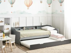 Clearance Łóżko wysuwane Drewno sosnowe EDERN 90 x 200 cm Łóżka Wysuwane I Dzienne|Wszystkie Łóżka