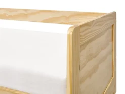 Online Łóżko wysuwane Drewno sosnowe GRAVELINES 90 x 200 cm Jasno Dzieci Łóżka Wysuwane I Dzienne|Łóżka Drewniane