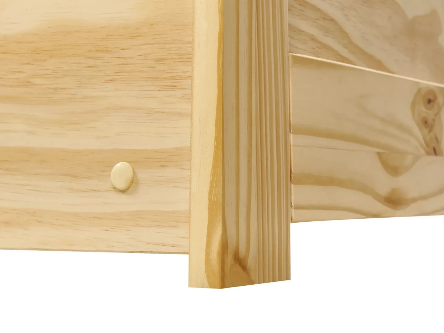 Online Łóżko wysuwane Drewno sosnowe GRAVELINES 90 x 200 cm Jasno Dzieci Łóżka Wysuwane I Dzienne|Łóżka Drewniane