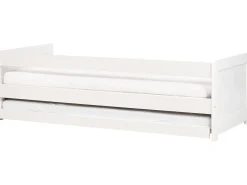 Best Łóżko wysuwane Drewno sosnowe GRAVELINES 90 x 200 cm Dzieci Łóżka Wysuwane I Dzienne|Łóżka Drewniane