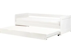 Best Łóżko wysuwane Drewno sosnowe GRAVELINES 90 x 200 cm Dzieci Łóżka Wysuwane I Dzienne|Łóżka Drewniane