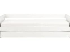 Best Łóżko wysuwane Drewno sosnowe GRAVELINES 90 x 200 cm Dzieci Łóżka Wysuwane I Dzienne|Łóżka Drewniane