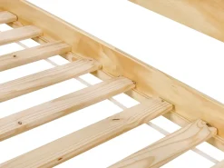 Online Łóżko wysuwane Drewno sosnowe LUNERAY 90 x 200 cm Jasno Dzieci Łóżka Wysuwane I Dzienne|Łóżka Drewniane
