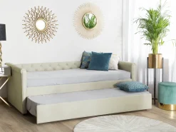 Outlet Łóżko wysuwane LIBOURNE 80 x 200 cm Łóżka Wysuwane I Dzienne|Wszystkie Łóżka