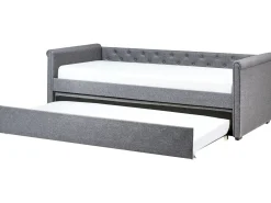 Best Łóżko wysuwane LIBOURNE 90 x 200 cm Ciemno Łóżka Wysuwane I Dzienne|Wszystkie Łóżka