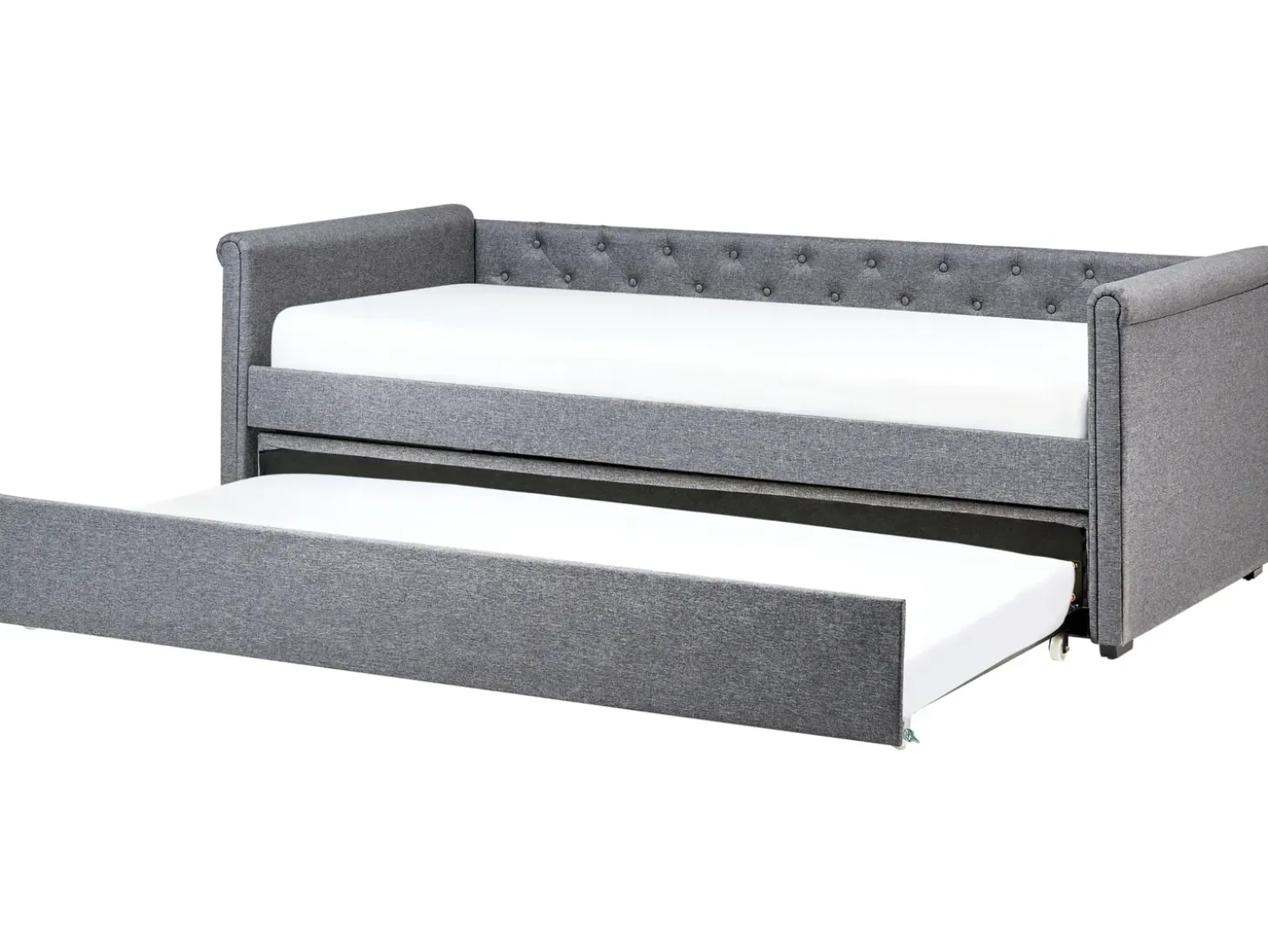 Best Łóżko wysuwane LIBOURNE 90 x 200 cm Ciemno Łóżka Wysuwane I Dzienne|Wszystkie Łóżka