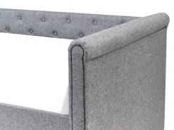 Best Łóżko wysuwane LIBOURNE 90 x 200 cm Ciemno Łóżka Wysuwane I Dzienne|Wszystkie Łóżka