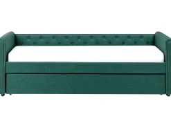 New Łóżko wysuwane LIBOURNE 90 x 200 cm Ciemno Łóżka Wysuwane I Dzienne|Wszystkie Łóżka