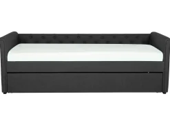 Online Łóżko wysuwane LIBOURNE 80 x 200 cm Ciemno Łóżka Wysuwane I Dzienne|Wszystkie Łóżka