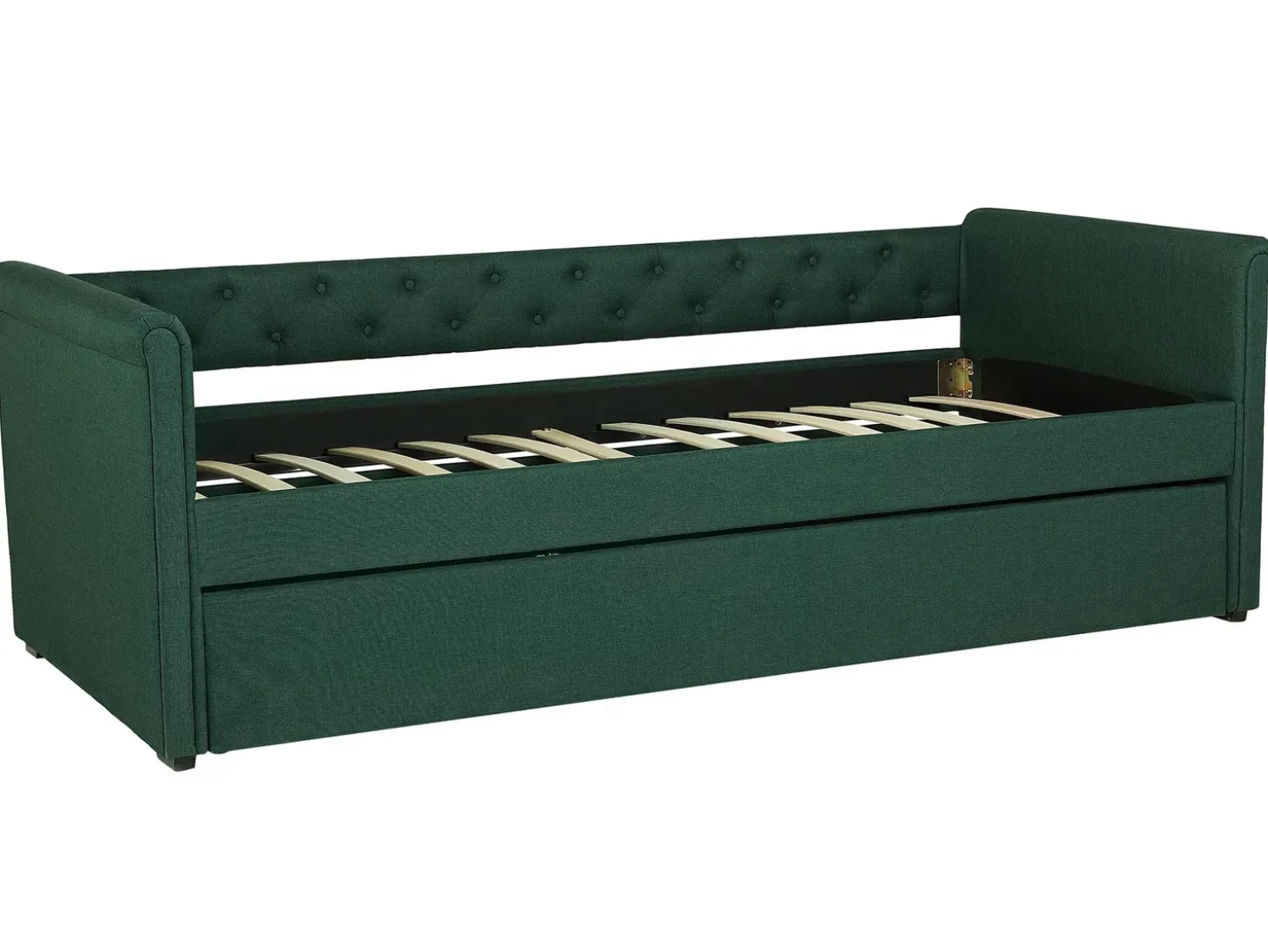 Discount Łóżko wysuwane LIBOURNE 80 x 200 cm Ciemno Dzieci Łóżka Wysuwane I Dzienne|Wszystkie Łóżka