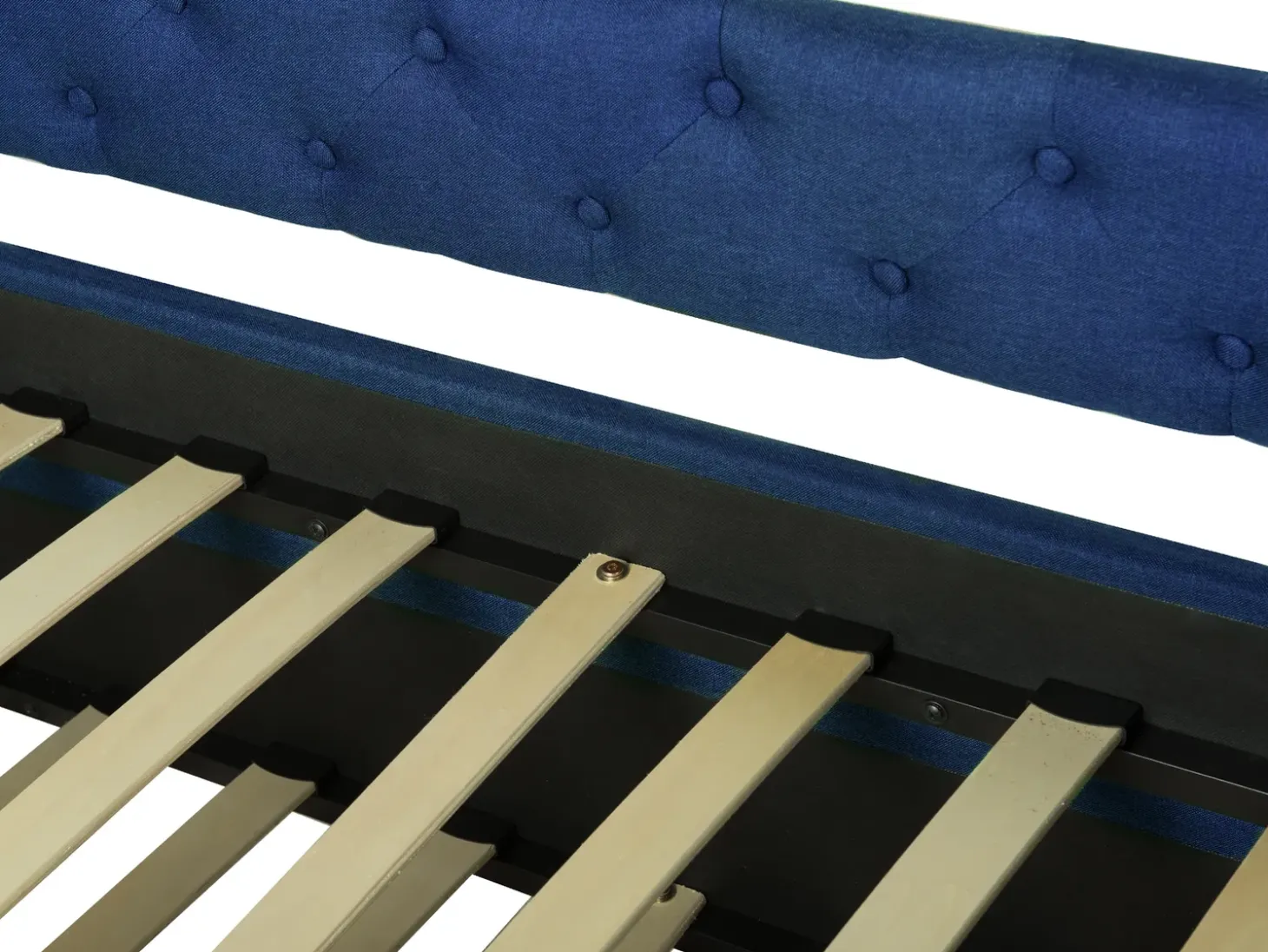 Discount Łóżko wysuwane LIBOURNE 80 x 200 cm Granatowy Łóżka Wysuwane I Dzienne|Wszystkie Łóżka