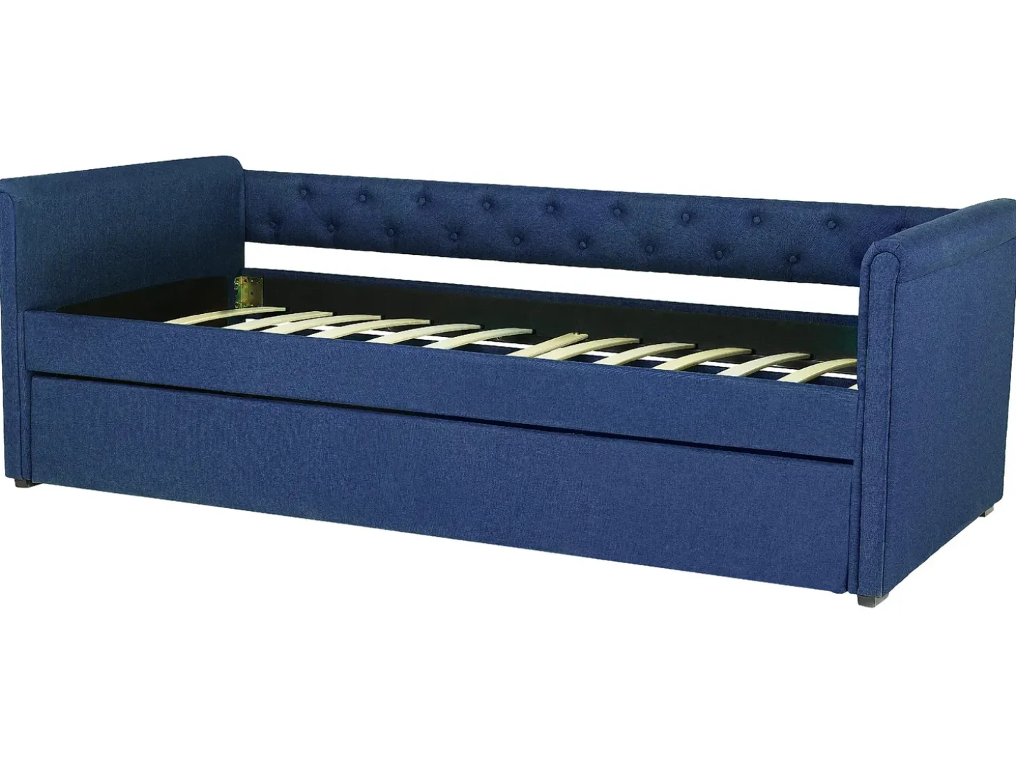 Discount Łóżko wysuwane LIBOURNE 80 x 200 cm Granatowy Łóżka Wysuwane I Dzienne|Wszystkie Łóżka