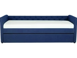 Discount Łóżko wysuwane LIBOURNE 80 x 200 cm Granatowy Łóżka Wysuwane I Dzienne|Wszystkie Łóżka
