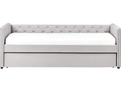 Sale Łóżko wysuwane LIBOURNE 90 x 200 cm Jasno Łóżka Wysuwane I Dzienne|Wszystkie Łóżka
