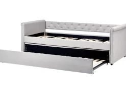 Sale Łóżko wysuwane LIBOURNE 90 x 200 cm Jasno Łóżka Wysuwane I Dzienne|Wszystkie Łóżka