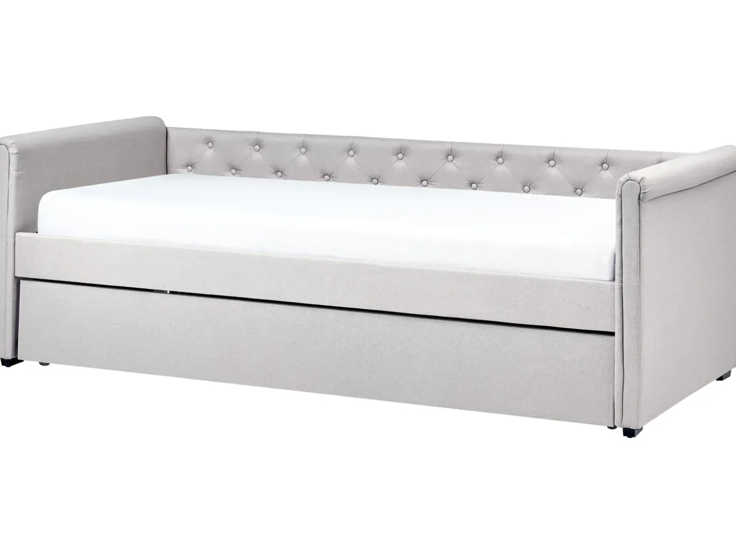 Sale Łóżko wysuwane LIBOURNE 90 x 200 cm Jasno Łóżka Wysuwane I Dzienne|Wszystkie Łóżka