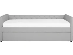 Outlet Łóżko wysuwane LIBOURNE 80 x 200 cm Jasno Łóżka Wysuwane I Dzienne|Wszystkie Łóżka