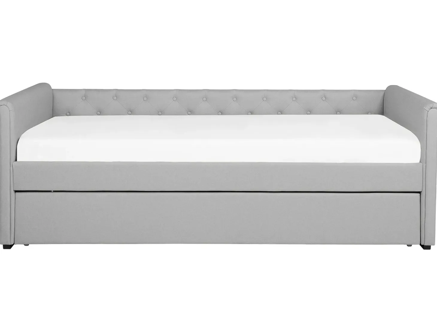 Outlet Łóżko wysuwane LIBOURNE 80 x 200 cm Jasno Łóżka Wysuwane I Dzienne|Wszystkie Łóżka
