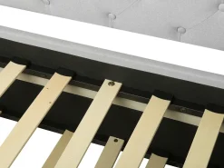 Outlet Łóżko wysuwane LIBOURNE 80 x 200 cm Jasno Łóżka Wysuwane I Dzienne|Wszystkie Łóżka