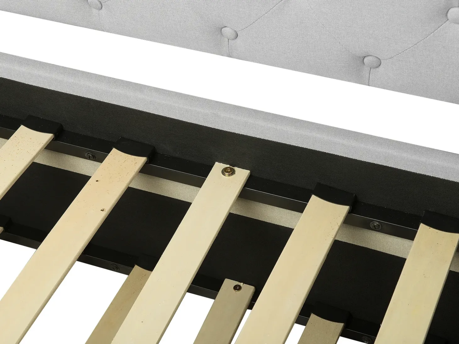 Outlet Łóżko wysuwane LIBOURNE 80 x 200 cm Jasno Łóżka Wysuwane I Dzienne|Wszystkie Łóżka