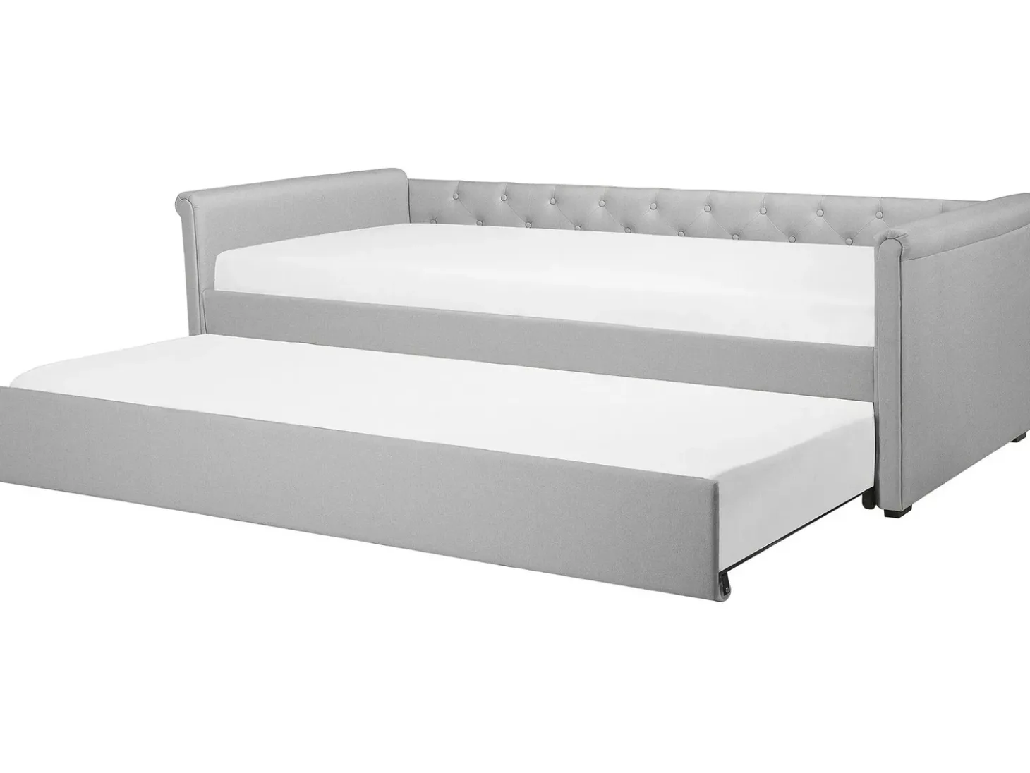 Outlet Łóżko wysuwane LIBOURNE 80 x 200 cm Jasno Łóżka Wysuwane I Dzienne|Wszystkie Łóżka