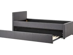 Discount Łóżko wysuwane MARMANDE 90 x 200 cm Ciemno Łóżka Wysuwane I Dzienne|Wszystkie Łóżka