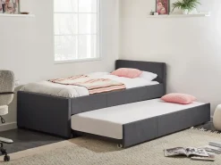 Discount Łóżko wysuwane MARMANDE 90 x 200 cm Ciemno Łóżka Wysuwane I Dzienne|Wszystkie Łóżka