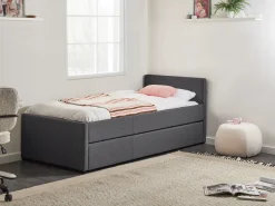 Discount Łóżko wysuwane MARMANDE 90 x 200 cm Ciemno Łóżka Wysuwane I Dzienne|Wszystkie Łóżka