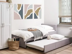 Online Łóżko wysuwane MARMANDE 90 x 200 cm Jasno Łóżka Wysuwane I Dzienne|Wszystkie Łóżka