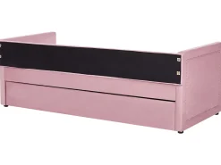Discount Łóżko wysuwane Sztruks MIMIZAN 90 x 200 cm Dzieci Łóżka Wysuwane I Dzienne|Wszystkie Meble I Akcesoria Dziecięce