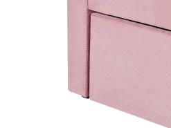Discount Łóżko wysuwane Sztruks MIMIZAN 90 x 200 cm Dzieci Łóżka Wysuwane I Dzienne|Wszystkie Meble I Akcesoria Dziecięce
