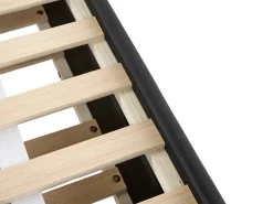 Outlet Łóżko wysuwane Welur CHAVONNE 90 x 200 cm Łóżka Wysuwane I Dzienne|Wszystkie Łóżka